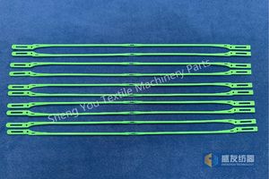 Green Color Plastic Leno Heald Wire with Low Price for Air Jet Looms and Water Jet Looms