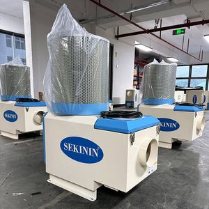 New Stainless Steel 99% Efficiency HEPA Filter Oil Mist Air Collector System