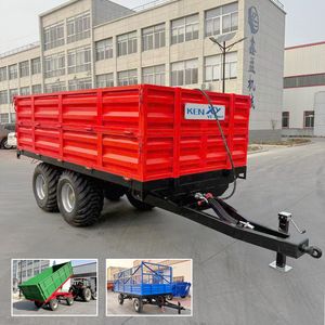 Versatile 1t to 20t Hydraulic Dump Trailer Tractor Trailer Customizable Options Available Farm Trailer for Farming