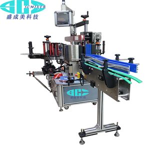 Automatic Label Applicator for Samll/Round Bottle/Wine Bottle/Glass Jar/Tin/Can Labeling Machine