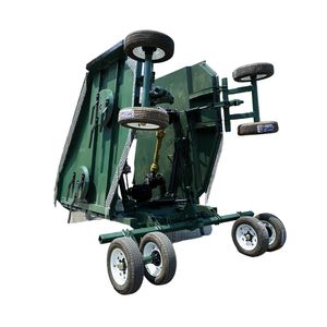 Durable Folding Wing Lawn Mower for Large Area Coverage
