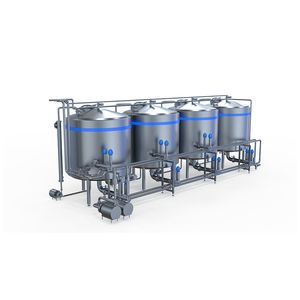 Automatic Stainless Steel CIP Cleaning System for Dairy Beverage Food Processing Equipment