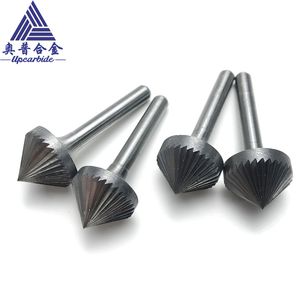 Manufacturer K Type Tungsten Carbide Rotary Files High Quality Solid Grinding Head Carbide Burr Set for Cutting