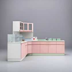 Metal Locker Cabinet Hospital Furniture