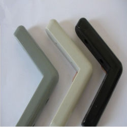 Silicone Rubber Product Equipment Protective Silicone Corner Guard with 10mm Galvanized Gasket