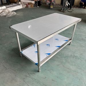 Stainless Steel Table 201/304 Kitchen Household Warehouse Storage