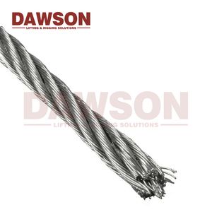 Galvanized Steel Wire Rope Zinc Galvanized Specification 1X7 St