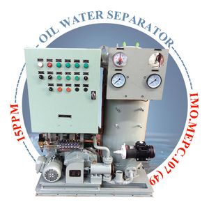 China 15ppm Imo107 Approved Marine Bilge Oily Water Separator on Boat