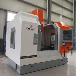 Taiwan Rail Vmc850 Machining Center Four Axis Five Axis CNC Vertical CNC Milling Machine Computer Gong