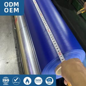 Hot Selling 100% Waterproof HDPE PVC Tarpaulin Truck Cover High Quality Sunshade with Plain Woven Pattern for Cargo Awning Use