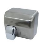 Stainless Steel Big Power 2500W Bathroom Kitchen Brushed High Speed Hot Hair Dryer Jet Air Automatic Hand Dryer