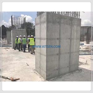 Compact Wall Column Formwork with High Strength Low Weight Ratio Design