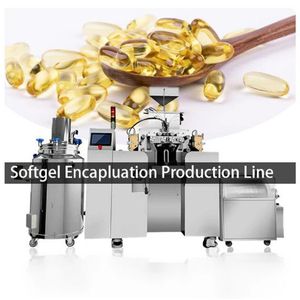 Softgel Encapsulation Supplier Oil Omega Capsule Filler Softgel Capsule Making Machine