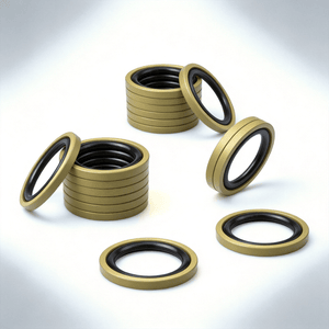 Durable PTFE Bronze NBR Rubber Material for Excavator Seals
