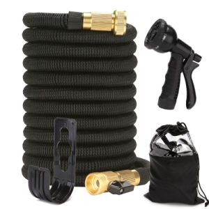 Plastic High Pressure Car Wash Water Gun Automatic Expansion Garden Water Hose