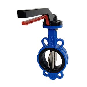 China Cast Iron Di Pn16 Butterfly Valve PTFE/EPDM Lined Butterfly Valve Water Cryogenic Butterfly Valve