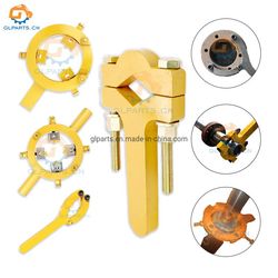 Hydraulic Cylinder Repair Tool Adjustable Gland Wrench for Excavator Seal Replacement