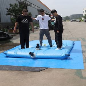 Factory Custom PVC Heavy Duty Firefighting Emergency Inflatable Water Storage Bags Tank