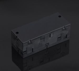 Customized Black ABS Plastic Component Relay Plastic Shell Plastic Parts