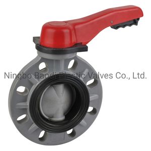CPVC /PVC Butterfly Valve, Plastic Butterfly Valve