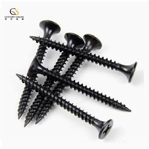 Flat Head Torx Screws Black Countersunk Drywall Screws for Wood