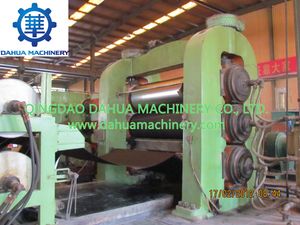 Three Roll Rubber Calendering Machine