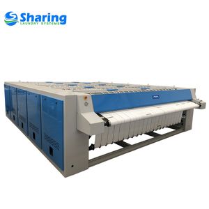 Bedsheets Flatwork Ironer Steam Heating Industrial Laundry Ironing Machine for Hotel Commercial