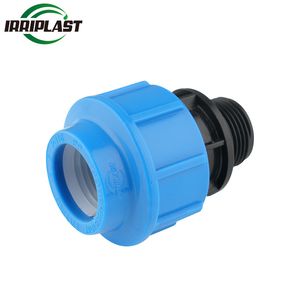 High Quality Factory Price Eco Pn16 HDPE PP Compression Fittings Male Adaptor Coupling