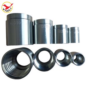 Ferrule for SAE 100 R2at/En 853 2sn No Skiving Hydraulic Pipe Crimp Hose Ferrules Fittings 03310 Hose Endings / Ferrule Sleeve