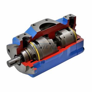 High-Efficiency Vickers Double Hydraulic Vane Pump Series 2520vq 3520vq 4520vq