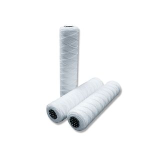 Defatted Cotton Thread Wrapped Water Filter Cartridge for Emulsified Oil Filtration