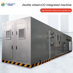 Zeolite Rotary Catalytic Combustion Waste Gas Treatment Environmental Protection Equipment+Rco Molecular Sieve Industrial Waste Gas Treatment Integrated Machine