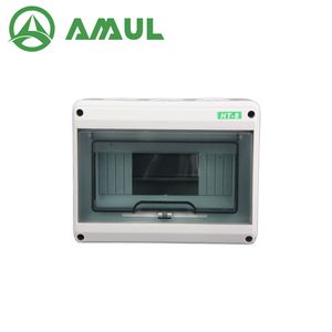 Amul 8-Way Waterproof Junction Box for Electrical Power Distribution
