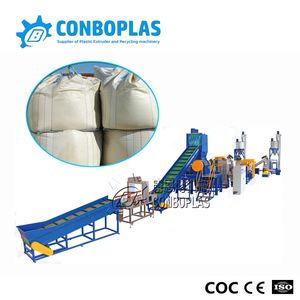 500kg 1000kg Plastic Recycling Dirty HDPE Milk Bottle Crushing Washing Recycling Machine