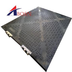 Heavy Duty Ground Protection Mats Polymer Construction Road Mats