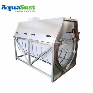 Industrial 304 Stainless Steel Rotary Drum Filter for Water Treatment Machinery