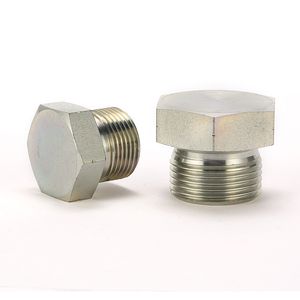 Steel Bsp Hydraulic Male Adapter (P4B)