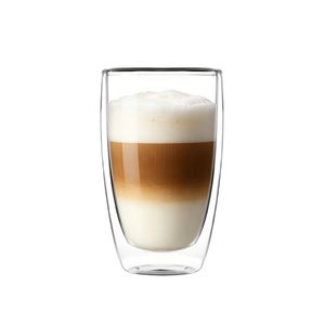 OEM ODM High Borosilicate Double Wall Insulated Glasses Glassware Glass Tea Beverage Coffee Mug Tumbler
