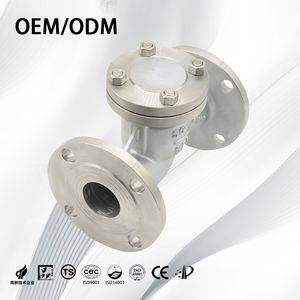 Stainless Steel Customize Swing Horizontal Flange Pneumatic Control Valve