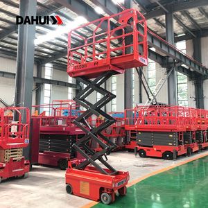 Dahui Factory Self-Propelled Platform Scissor Liftheavy Duty Hydraulic