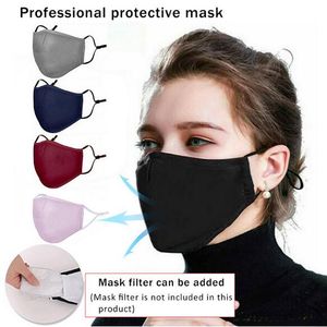 Pm2.5 Anti Dust Reusable Cotton Washable Mask with Filter Protective Mask