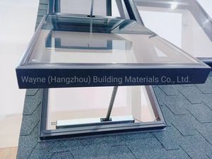 China Factory Direct Price Electric Motorized Automatic Aluminum Roof Skylight Window for Sunroom