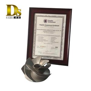 Densen Customized Stainless Steel Pump Water Impeller Investment Casting Service Impeller