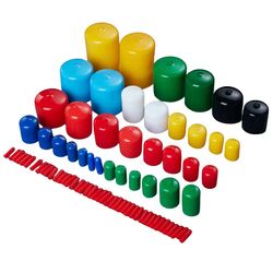 Bolt Rubber End Cap Screw Thread Protector Plastic Protective Cap Rubber Bolt Protectors