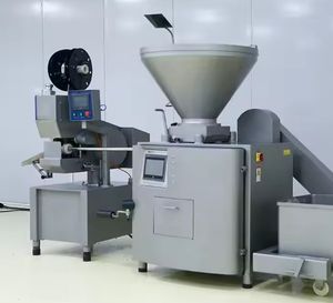 Vacuum Filling Machine Hot Dog Ham Sausages Making Machine