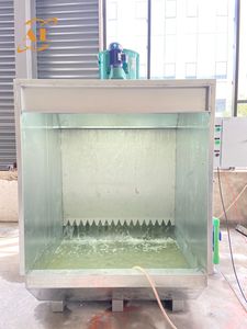 Ailin Industrial Small Liquid Spray Painting Booth Paint Mist Purification Dust Removal Water Curtain Cabinet