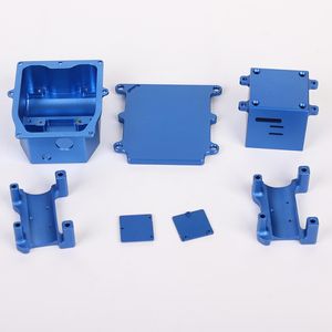 China Factory Custom High Precision 3 4 and 5 Axis Metal Processing Service Aluminum Electric Car Vehicle Parts CNC Machining