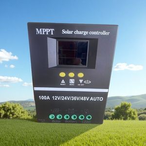 High-Efficiency 100A MPPT Solar Charge Controller for Optimal Power