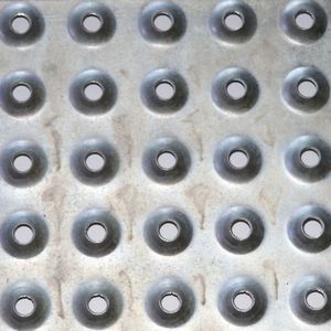 Perforated Anti Slip Panel Punched Metal Mesh