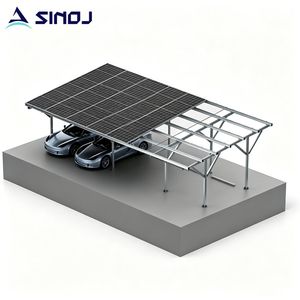 Corrosion Resistant Customization Waterproof Aluminum Solar Carport for Factories